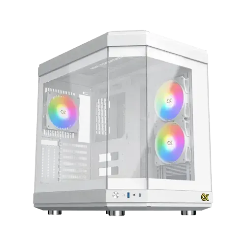 Xigmatek CUBI Arctic Mid-Tower Gaming Casing